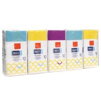 Платочки носовые  Bella Classic двухслойные 10*10 шт
