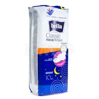 Прокладки женские впитывающие Bella Classic Nova Maxi 10 шт. в уп.